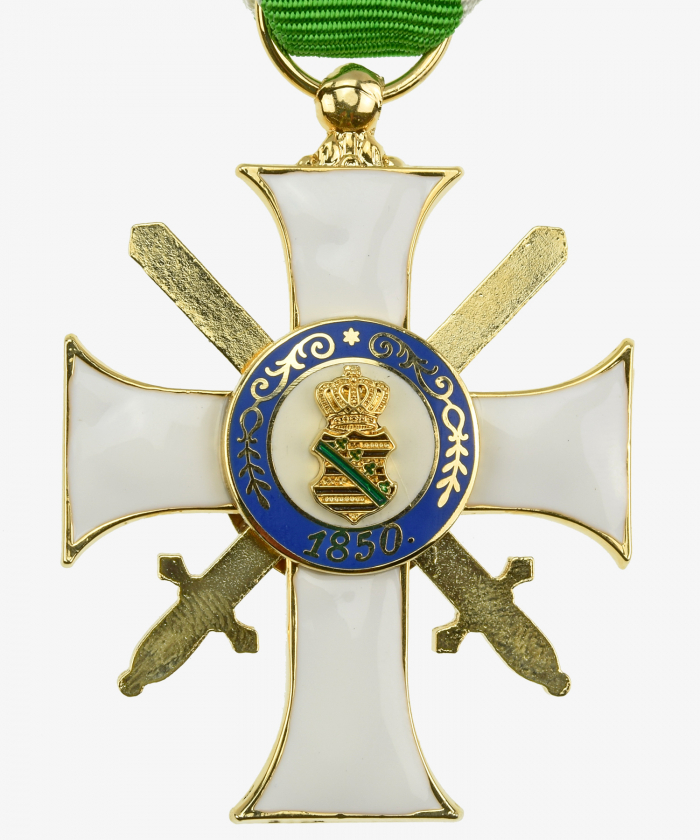 Sachsen Albrechtsorden Ritterkreuz 2.Klasse mit Schwerter